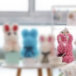 45cm Roses Bunny Valentine's Day Eternal Flower Rabbit Romantic Wedding Engagement Ceremony Party Decoration Christmas Gifts