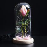 Rose eternelle encore fermée rose - Rose Eternelle La boutique