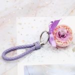 Rose eternel violetteporte clef - Rose Eternelle La boutique