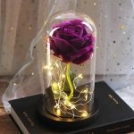 Grande rose eternelle violette - Rose Eternelle La boutique