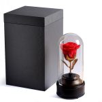 Boîte à musique Rose Eternelle Rouge - Rose Eternelle La boutique