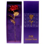 Coffret : <br> Rose Eternelle <br> Rouge Or 24 k